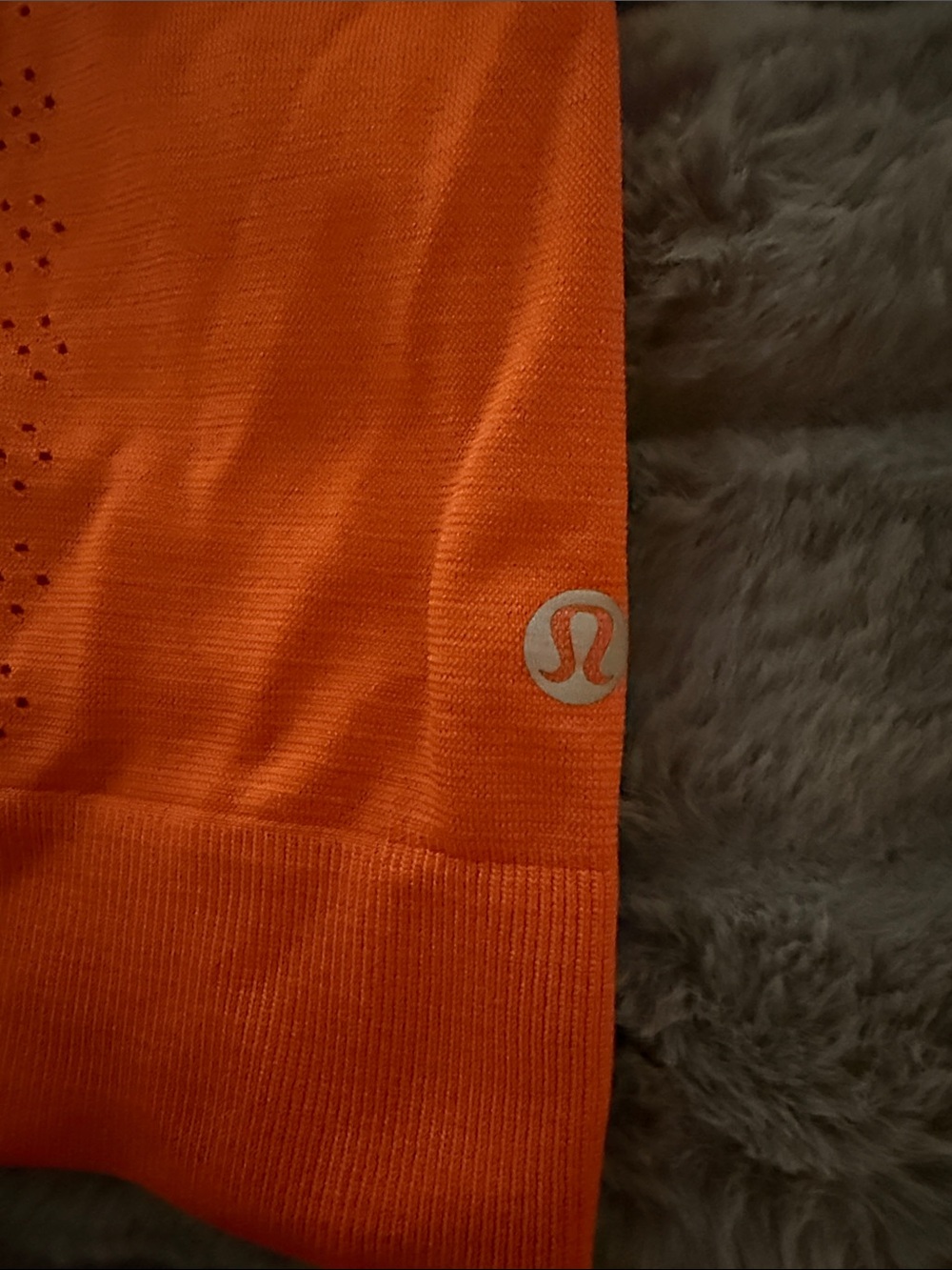 lululemon athletica Women's Sleeveless Tank Top - Bright Orange - Picture 2 of 2